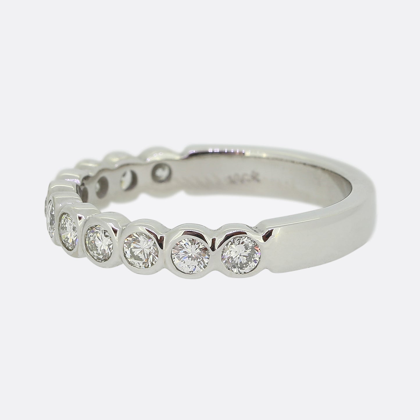 0.66 Carat Diamond Half-Eternity Ring