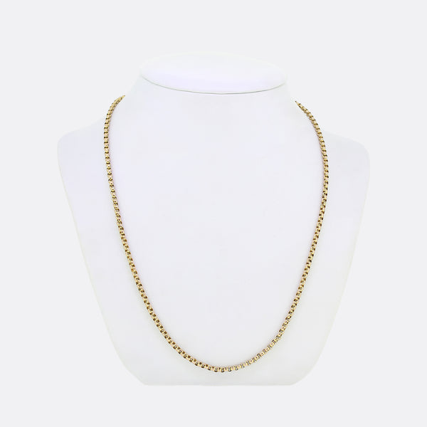 Antique 28 Inch Belcher Chain