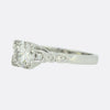 Art Deco Style 0.80 Carat Diamond Ring