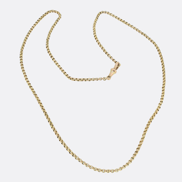 Antique 28 Inch Belcher Chain