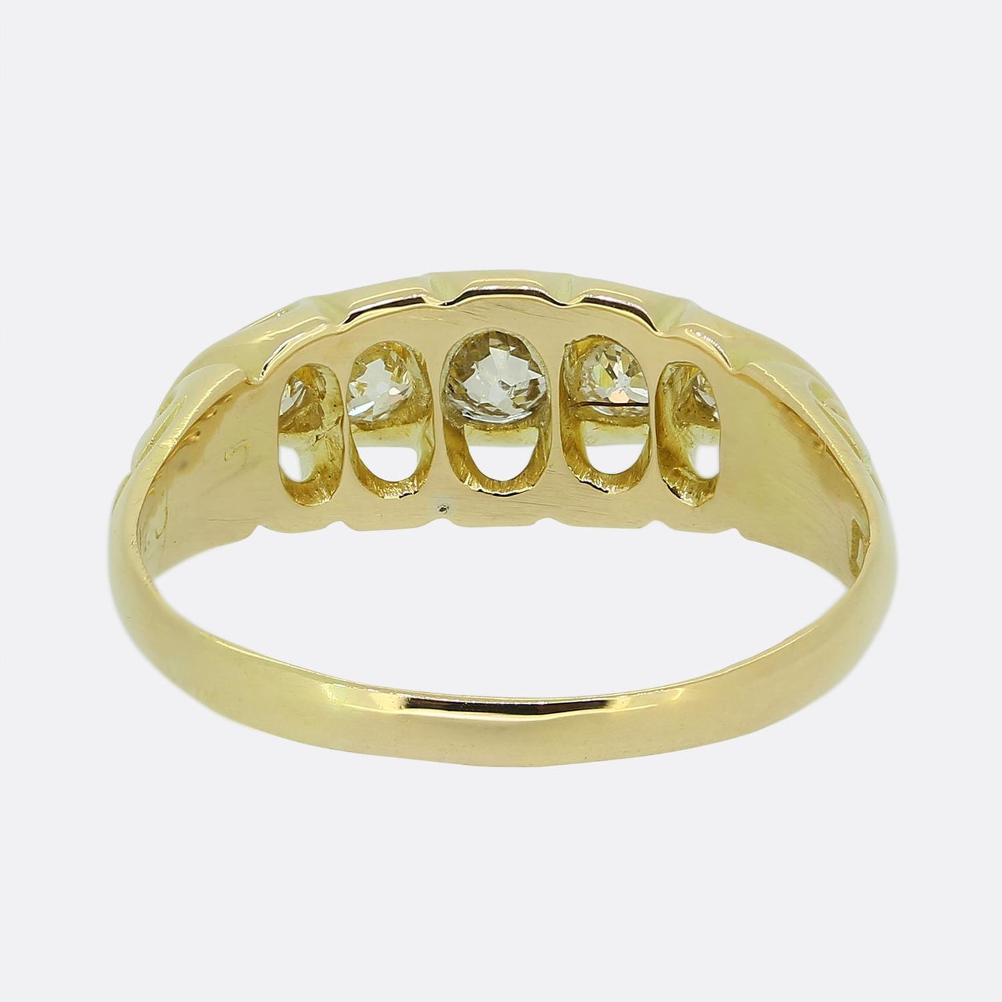 Edwardian Five-Stone Diamond Ring