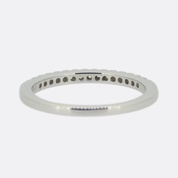 0.15 Carat Diamond Half Eternity Ring