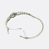 Art Deco Sapphire and Diamond Hinge Bangle