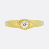 0.30 Carat Old Cut Diamond Solitaire Ring