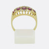 Edwardian Five-Stone Ruby and Diamond Ring