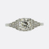 Art Deco Style 0.70 Carat Old Cut Diamond Ring
