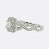 Vera Wang 0.45 Carat Diamond Halo Ring