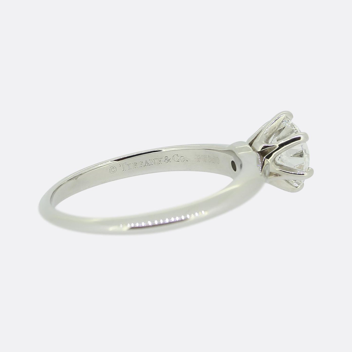 Tiffany & Co. 1.01 Carat Diamond Engagement Ring