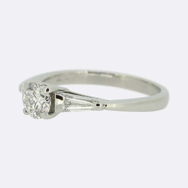 Three-Stone Diamond Ring