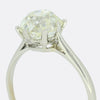 1.95 Carat Old Cushion Cut Diamond Solitaire Ring