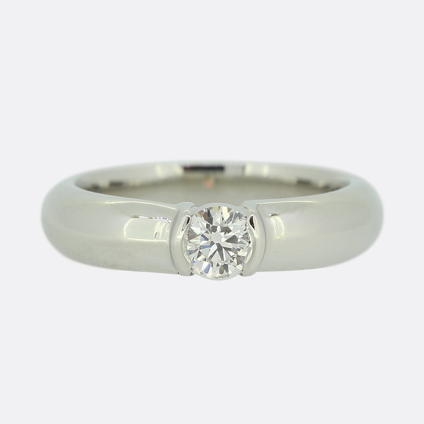Tiffany & Co. 0.25 Carat Etoile Diamond Solitaire Ring