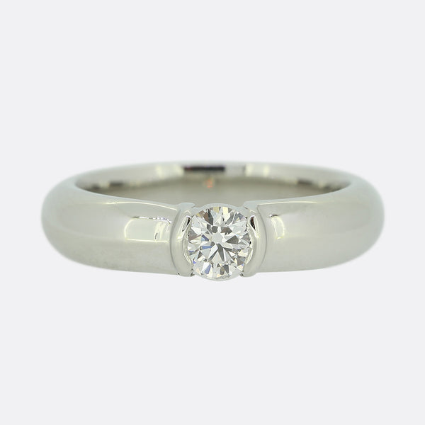 Tiffany & Co. 0.25 Carat Etoile Diamond Solitaire Ring