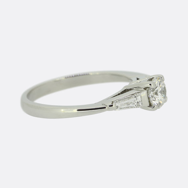 Three-Stone Diamond Ring