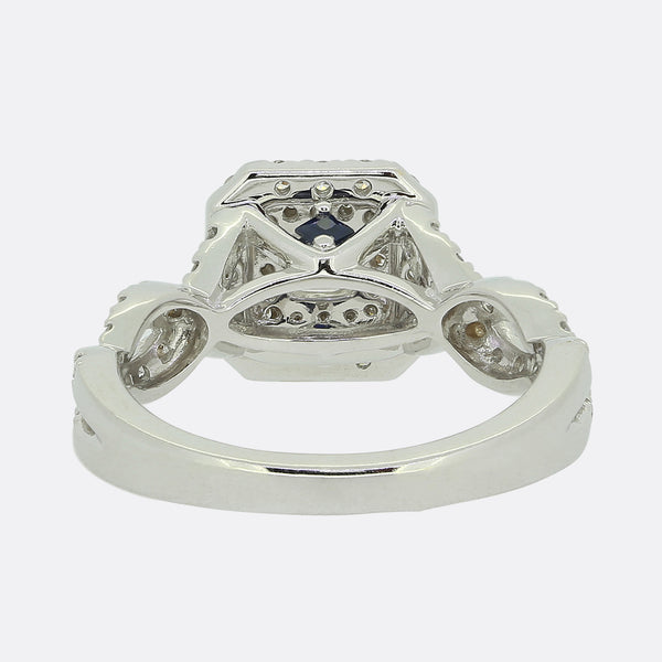 Vera Wang 0.45 Carat Diamond Halo Ring