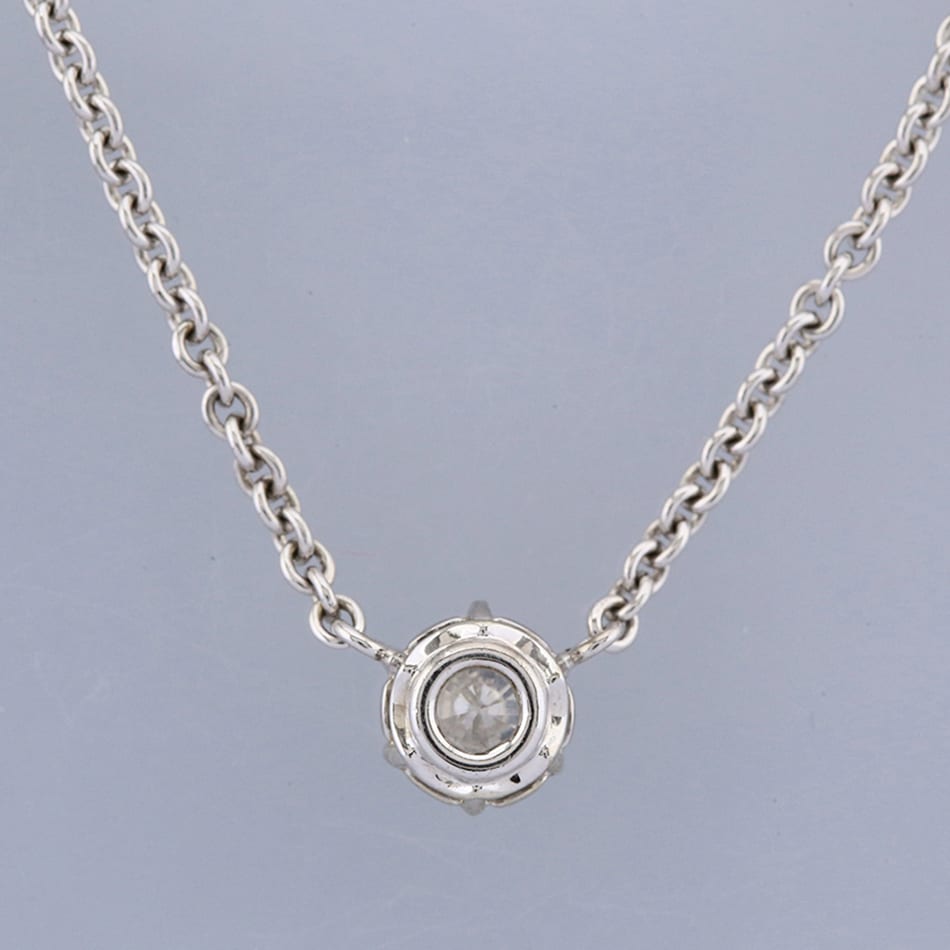 1.62 Carat Diamond Pendant Necklace