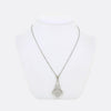 Art Nouveau Diamond Pendant Necklace