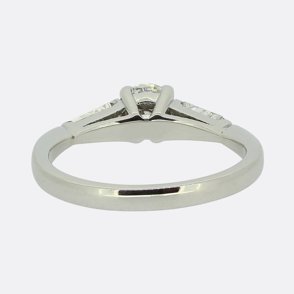 Three-Stone Diamond Ring