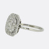 Art Deco Diamond Cluster Ring