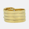 Edwardian Old Cut Diamond Snake Ring