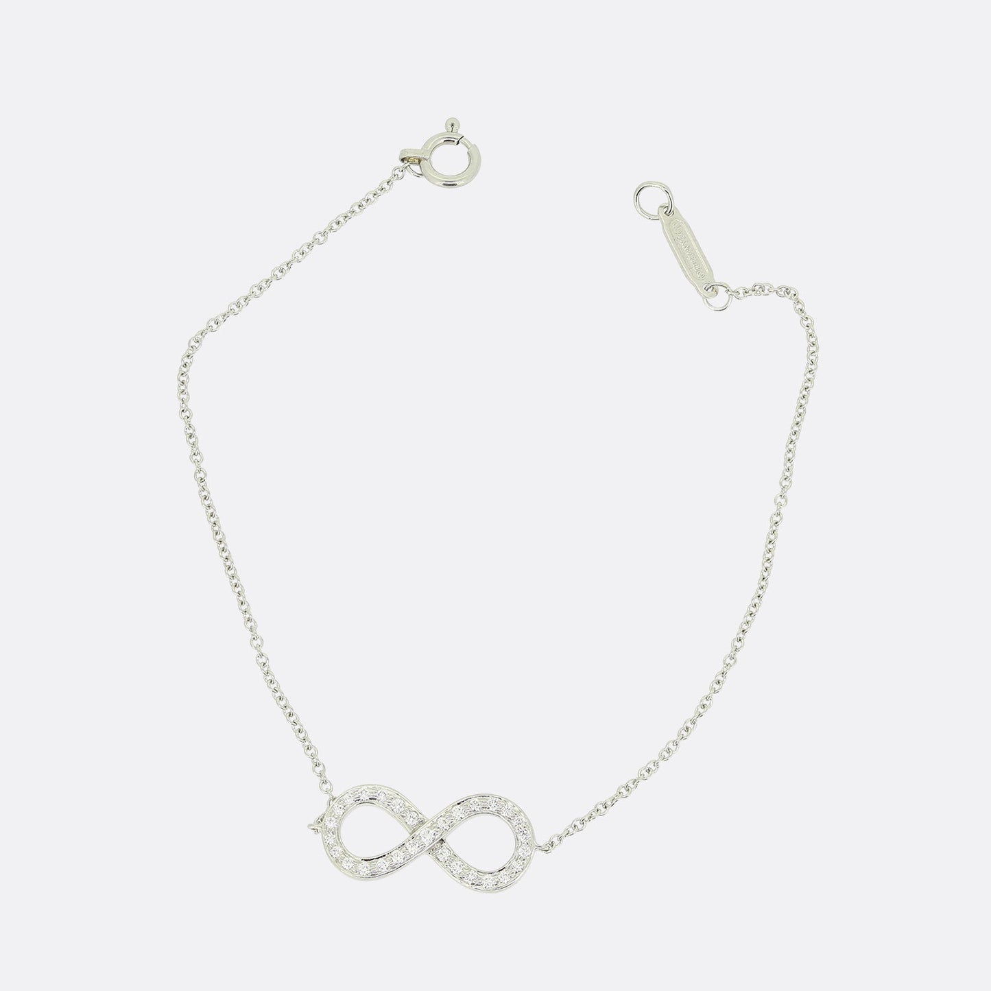Tiffany & Co. Diamond Infinity Bracelet