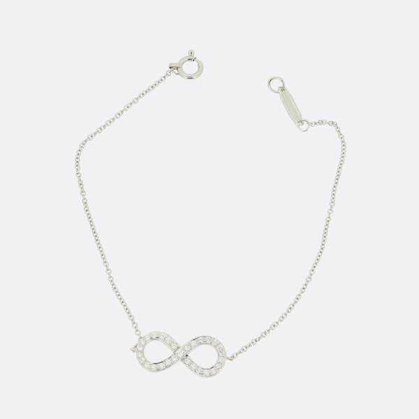 Tiffany Diamond Infinity Bracelet – The Vintage Jeweller