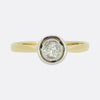 0.30 Carat Old Cut Diamond Solitaire Ring
