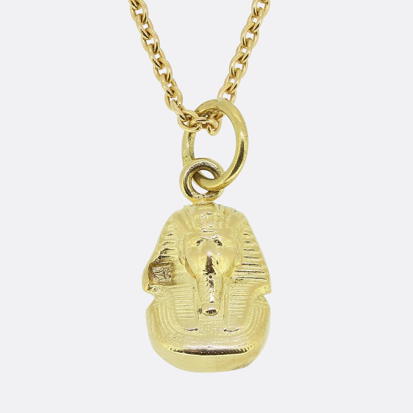 Vintage Tutankhamun Pendant Necklace