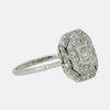 Art Deco Diamond Cluster Ring