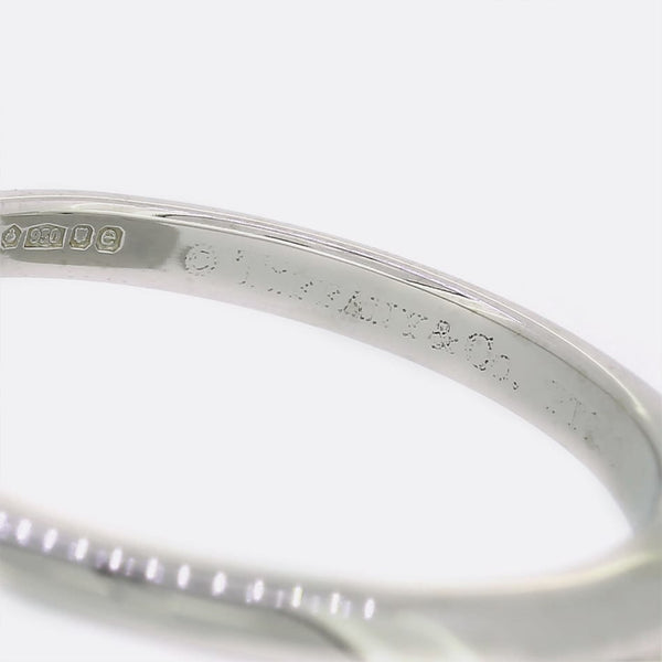 Tiffany & Co. 0.42 Carat Diamond Engagement Ring