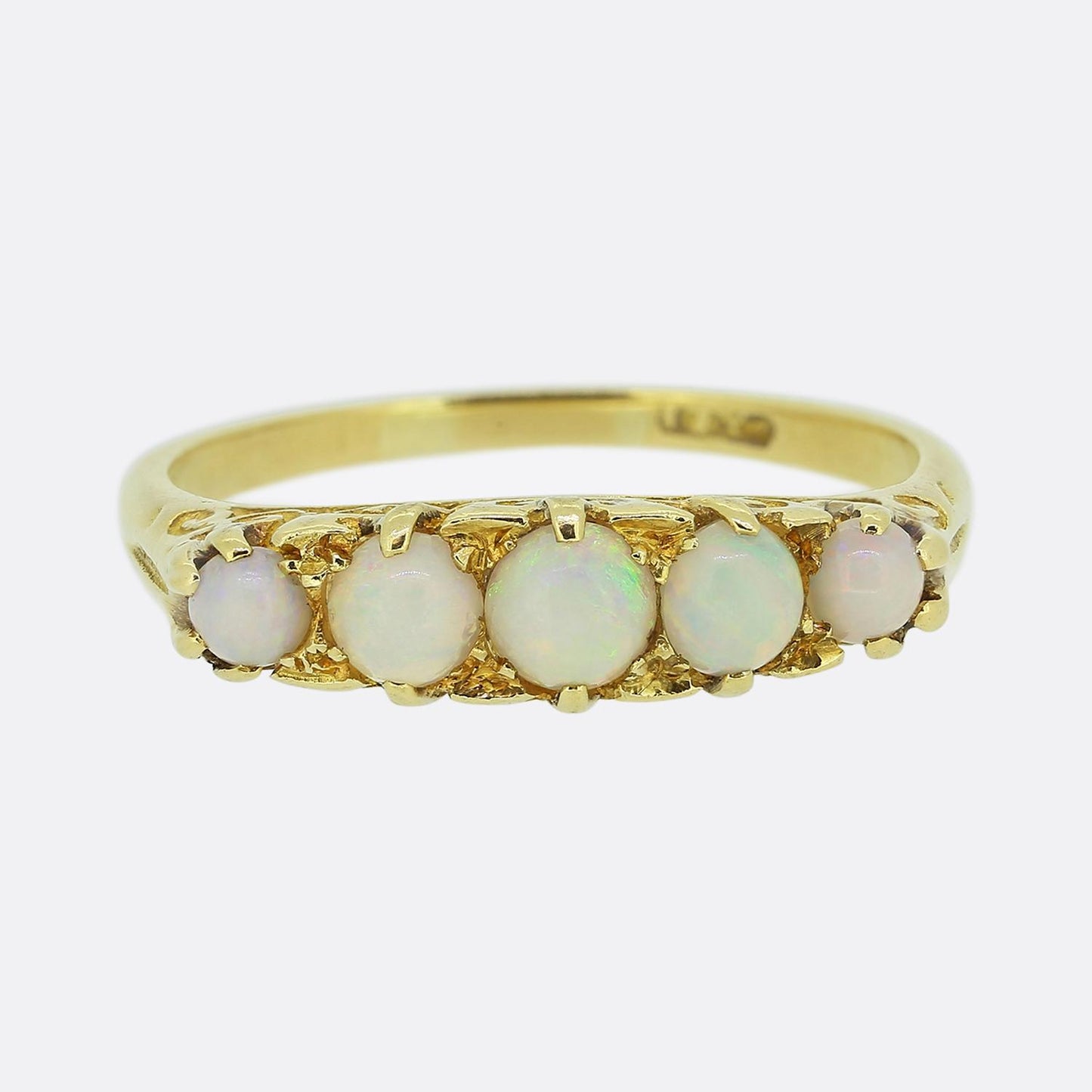 Victorian Five-Stone Opal Ring