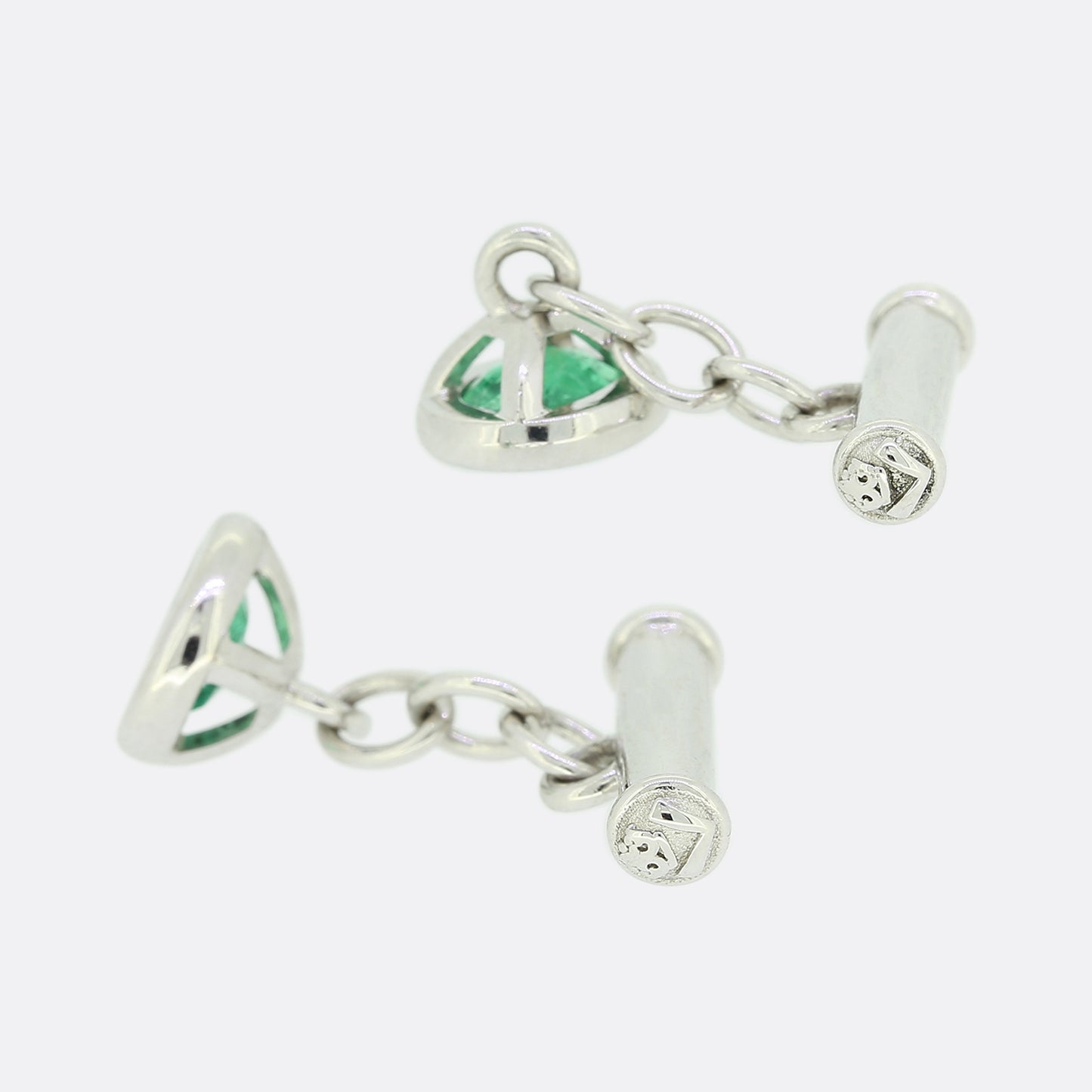 TVJ Emerald Cufflinks