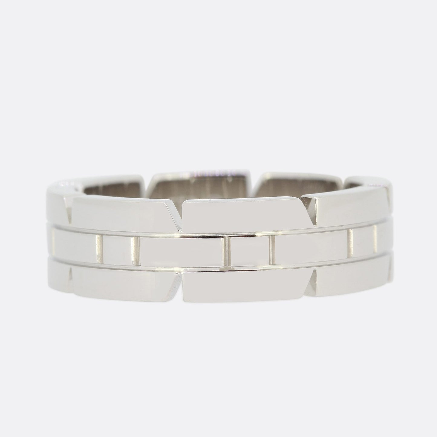 Cartier Tank Band Ring Size N (54)