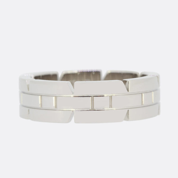 Cartier Tank Band Ring Size N (54)