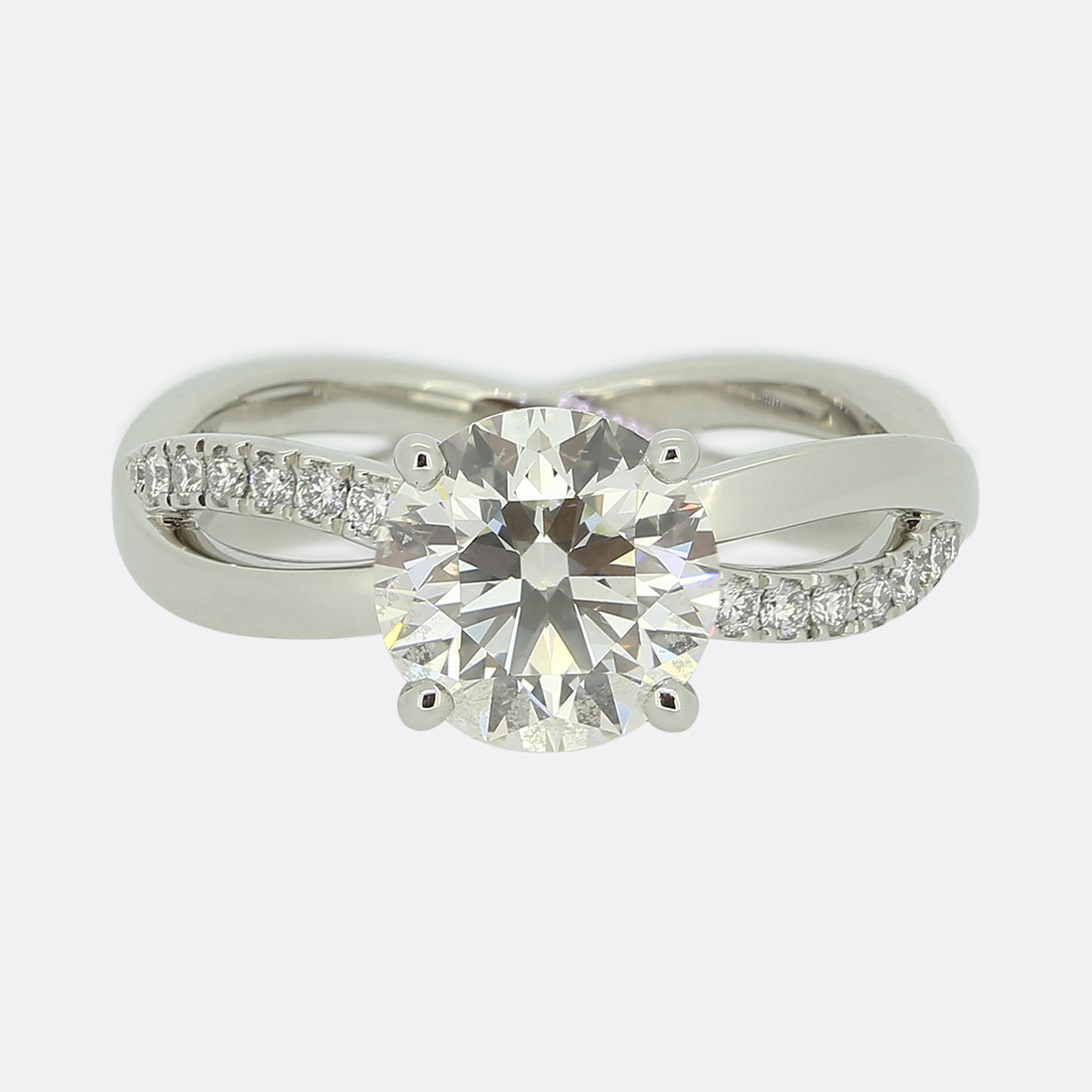 De Beers 1.30 Carat Diamond Infinity Ring