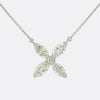 2.85 Carat Marquise Cut Diamond Pendant Necklace
