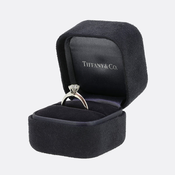 Tiffany & Co. 0.82 Carat Diamond Engagement Ring