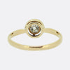 0.30 Carat Old Cut Diamond Solitaire Ring