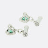 TVJ Cushion Cut Emerald Cufflinks