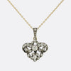 Victorian Old Cut Diamond Pendant