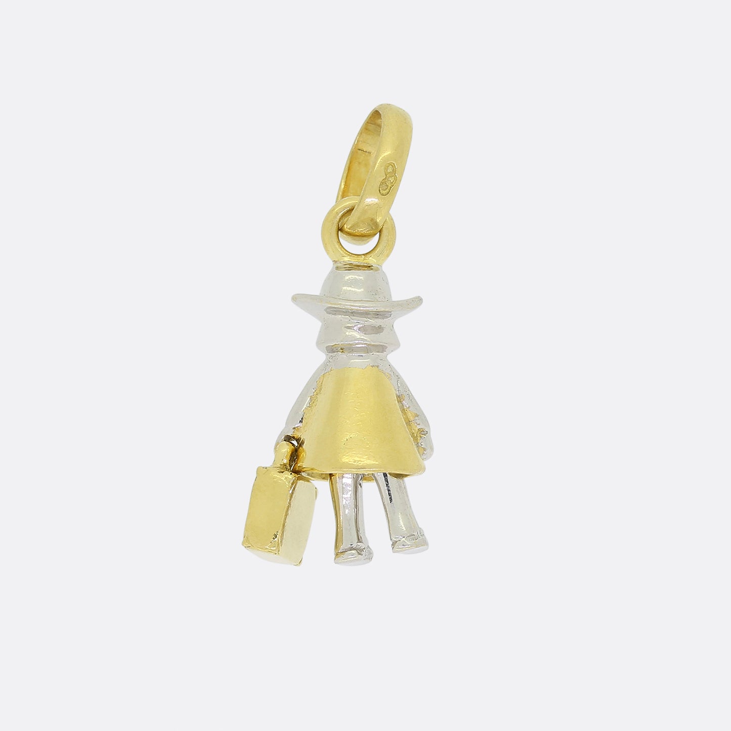 Links of London Diamond Globe Trotter Charm Pendant