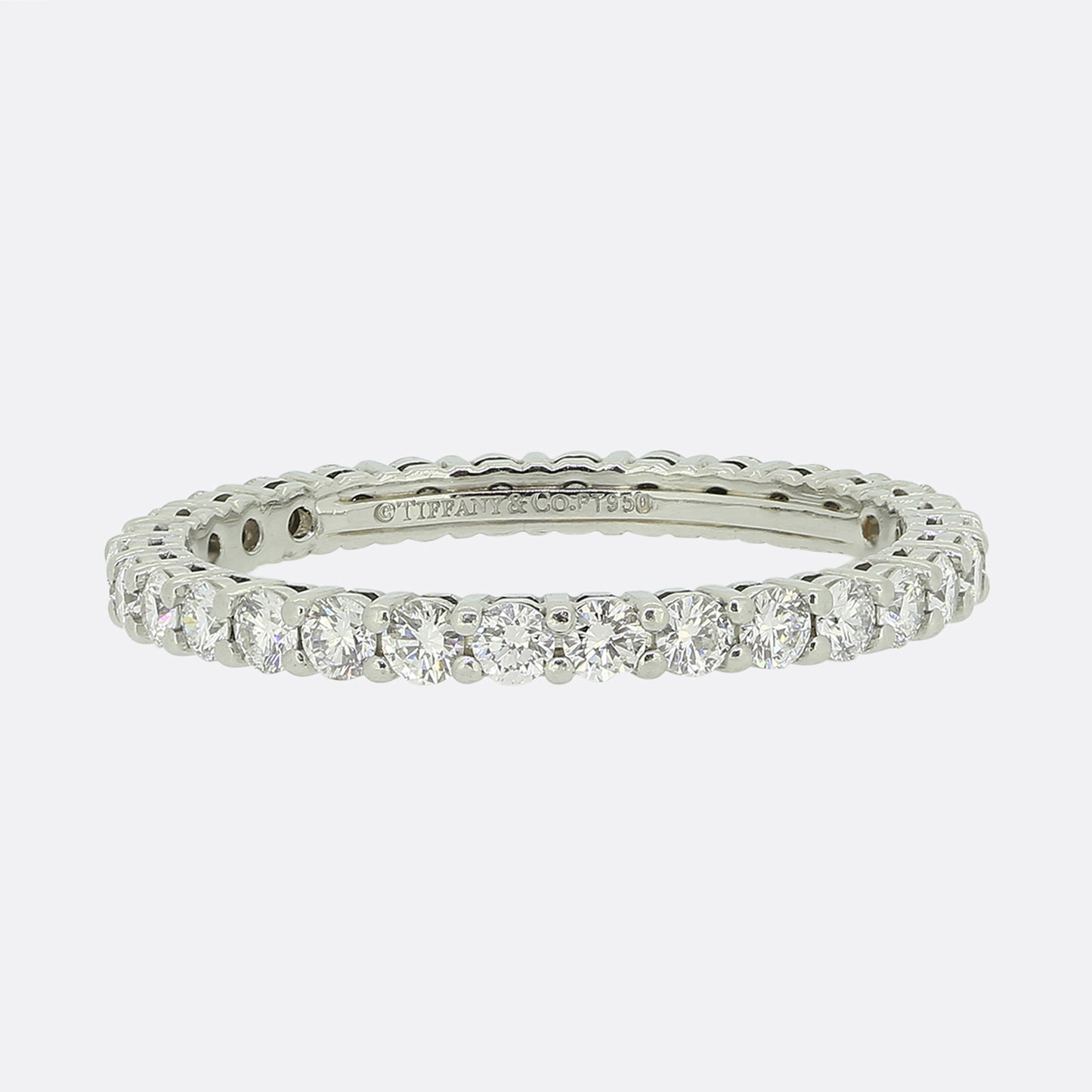 Tiffany & Co. 0.85 Carat Diamond Full Eternity Ring Size N 1/2 (55)