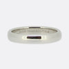 Tiffany and Co. Platinum 3mm Band Ring Size I