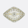 Art Deco Diamond Bombe Ring