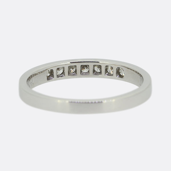 0.25 Carat Diamond Seven Stone Ring