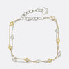 0.33 Carat Diamond Two-Tone Bracelet