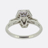 Art Deco Portrait Diamond Locket Ring