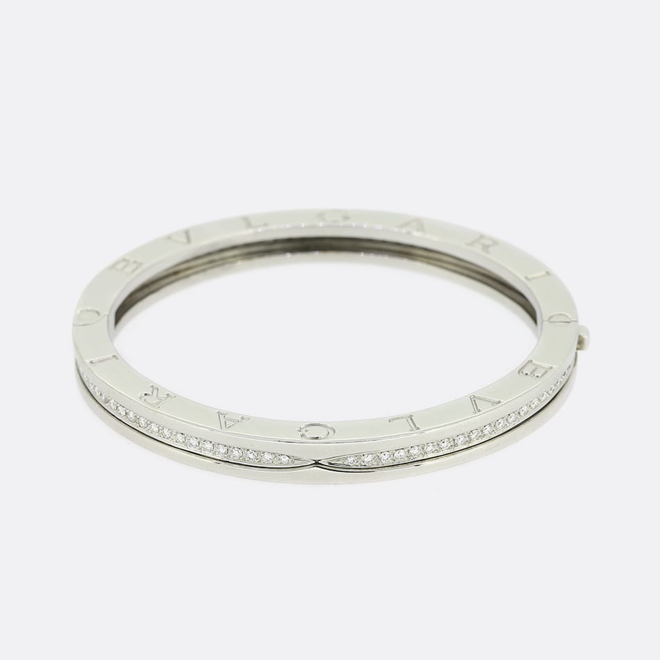 Bvlgari B.zero1 Diamond Bracelet Bangle