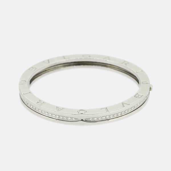 Bvlgari B.zero1 Diamond Bracelet Bangle