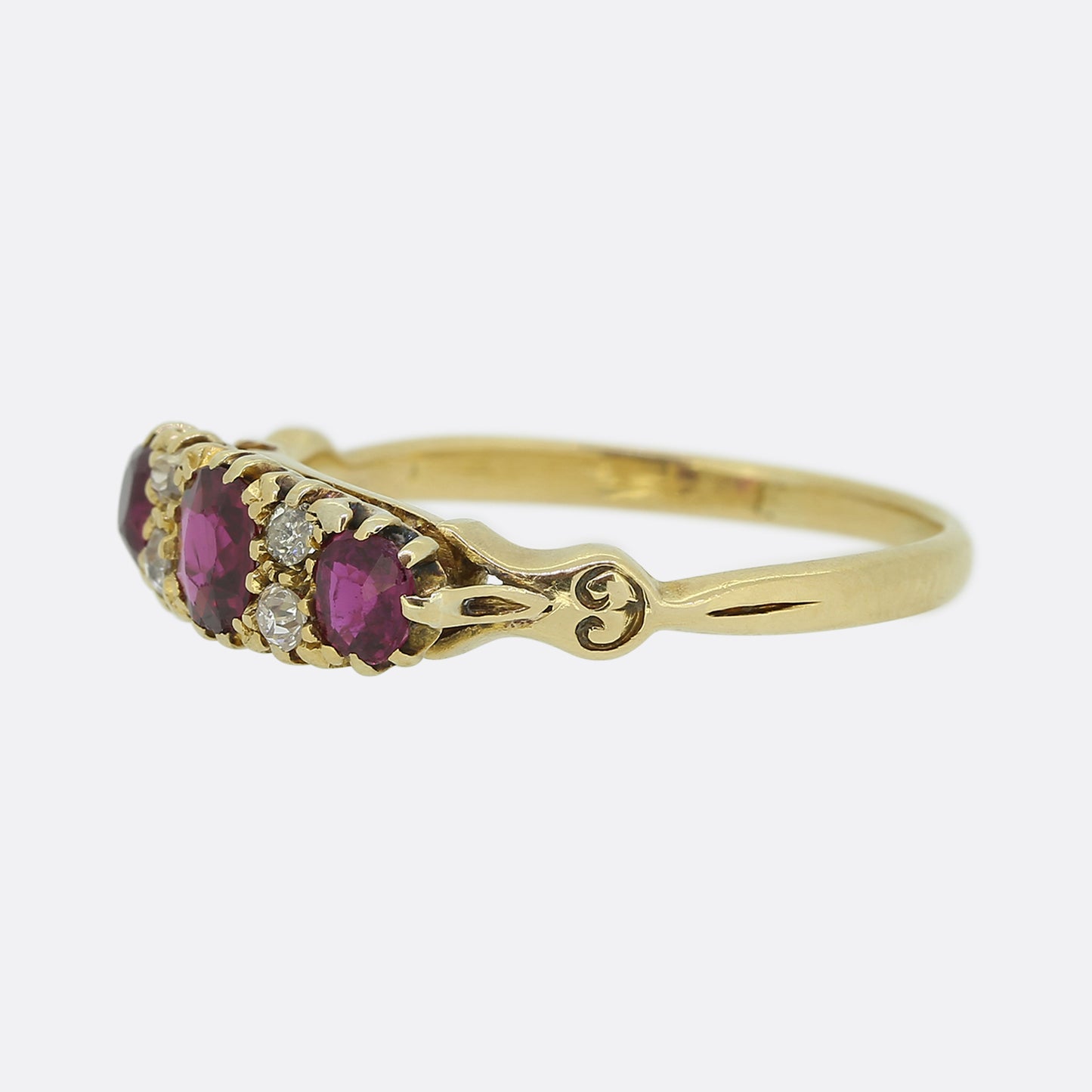 Antique Ruby and Diamond Ring