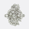 0.80 Carat Diamond Cluster Ring